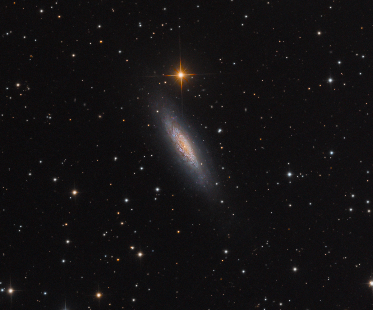 Lonely Dwarf Galaxy Spins in Dragon’s Lair (Photo)